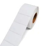 1000pcs White Self-Adhesive Labels, 50x70mm