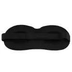 3D Sleep Mask Eye Mask Blindfold Black