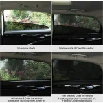 2 Pack Car Window Sunshades Interior Accessories