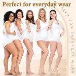 10 Piece Cotton Blend Belly Sweat Liners White
