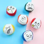 15 Piece Juggling Ball Set with Faces, 5 cm