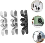 6 Piece Self Adhesive Cable Holders for Kitchen Appliances