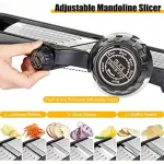 7 in 1 Adjustable Mandoline Vegetable Slicer with Gloves