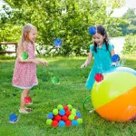 60 Pack Reusable Water Sponge Balls, 1.96 in