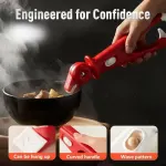 3 Pack Heat Resistant Plate and Bowl Lifter Tongs