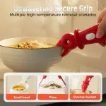 3 Pack Heat Resistant Plate and Bowl Lifter Tongs