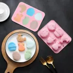 6 Cavity Easter Silicone Mold