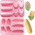 7 Cavity Cornbread Silicone Mold