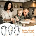 3 Pack Carrot Cookie Cutters