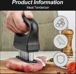 48 Needle Stainless Steel Meat Tenderizer