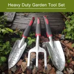 3 Pack Heavy Duty Garden Hand Tools
