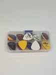 60 Pack Guitar Picks with Storage Box