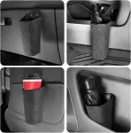 Car Door Cup Holder Trash Bin Multifunctional Organizer, Non-slip for Car, Camper and Truck