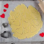 5 Pieces Heart Cookie Cutter Set – Valentine’s Day Heart Shapes Stainless Steel Cutters Molds for Anniversary, Bridal, Engagement and Wedding, Baking Gifts