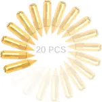 20Pcs Gold M12X1.5 60mm Extended Tuner Cap Spike Lug Nuts Set Compatible for Honda Acura Toyota Scion Subaru
