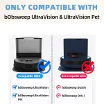 6 Pack Dust Bags or bObsweep UltraVision or UltraVision Pet Sel Empty Robot Vacuum Replacement Accessory Parts