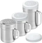 [10oz + 10oz + 14oz] Stainless Steel Dredge Shaker Bundle - by
