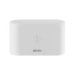 3D Flame Oil Diffuser Air Humidifier Noiseless Mist Aroma Diffuser – White