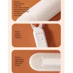 Timing UV Sterilizing Shoe Dryer, Constant Temperature Dehumidifying Shoe Warmer for All Shoe Types