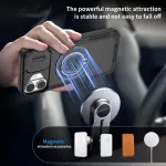 2-in-1 Magnetic Sliding Lens Case, Black for iPhone 17