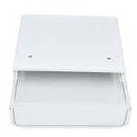 Acrylic Drawer Storage Concealed Acrylic Drawer Storage Holder with 3 Pastes for Home OfficeL