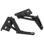 Black Split Spring Hinge Iron Triangular Hinge Hardware Supply for Folding Bed Sofa