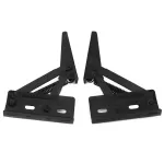 Black Split Spring Hinge Iron Triangular Hinge Hardware Supply for Folding Bed Sofa