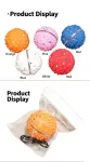 Pet Chewable Interactive Smart Bounce Ball,orange