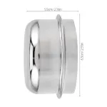 2Pcs Universal Aluminum Trailer Bearing Caps with Easy Installation