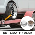 2Pcs Universal Aluminum Trailer Bearing Caps with Easy Installation