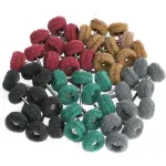 100PCS rotating tool grinding and polishing wheel set, flushing pad brush grinding kit, metal polishing deburring