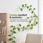 20Pcs Plant Wall Clips Stable Fixing Drill Free Installation Wall Vine Fixing Holder for Kitchen Bedroom Living Room Office