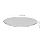 3Pcs Glass Wax Melter Plates for Candle Warmers with Even Heat Distribution