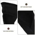 Compact Black Soft Bowling Thumb Sleeve Reusable Portable