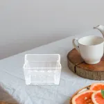 2-Pack Clear Acrylic Sugar Packet Holders, Storage Organizer for Office, Kitchen, and Home Use