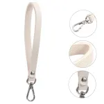 1Pc White PU Strap for Handbag Durable Replacement Handbag Belt