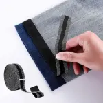 2pc Trousers Edge Modified Strips, Iron-on Instant Hem Tape,  Pants Edge Shorten Self-Adhesive, Trouser Mouth Paste Edge Fabric Tape