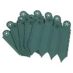 5Pcs Landscape Edging Border Green Garden Borders Decorative Flat Panel