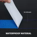 Water Resistant Blue Cloth Tape with High Peel Strength for Heavy Packaging