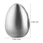 Creative Egg Shaped Pepper Shaker Rustproof for Kitchen Supplies