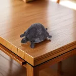 Cast Iron Turtle Key Safe Hidden Compartment Box for Outdoor Garden Entryway