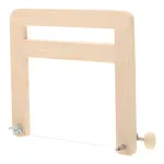 Portable Wooden Soap Cutter with Precision Blade for Easy, Accurate Soap Bar Slicing – Perfect for Making