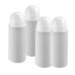4Pcs Plastic Kitchen Seasoning Bottles with Stylish Design for Table Use