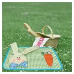 Multi-Fabric Dining Table Placemat Set – Single Piece Mat for Easter, Holiday, and Everyday Dining Use