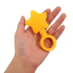 4Pcs Silicone Bath Tub Drain Stopper Leakproof Yellow Replacement Plug