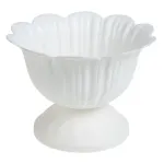 1Pack Outdoor Flower Pot Planter White PP for Home Use