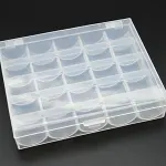 25 Color Sewing Thread Transparent Bobbin Thread Accessories Home Sewing Machine Bottom Thread Sewing Threads In Color Boxes