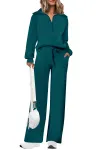 Women’s 2-Piece Leisure Tracksuit, Ideal For Lounging, Errands & Casual Outings – S