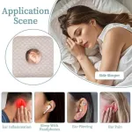 Ear Pillow with Hollow Design for Side Sleepers – Relieve Pressure & Discomfort During Sleep (light beige)