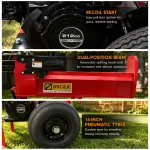 Ducar 32T Petrol Log Splitter with 212cc OHV Engine 8.5s Cycle Time